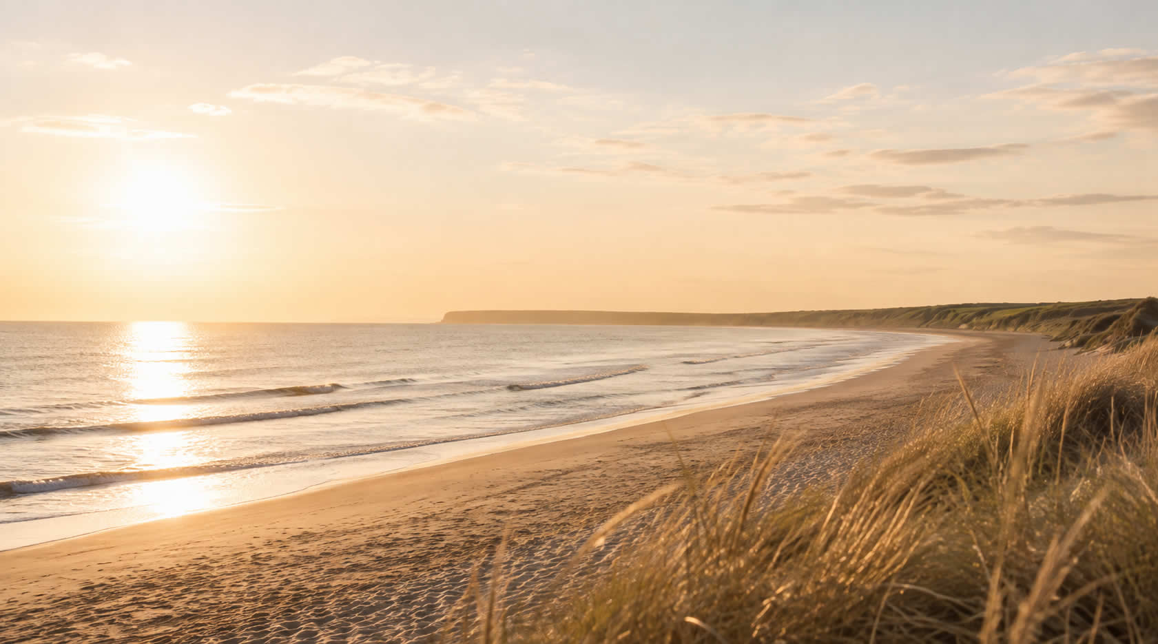 A peaceful seascape representing Paul and Fiona's ministry throughout the UK